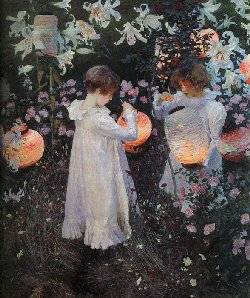 John Singer Sargent, 'Carnation, Lily, Lily, Rose', 1885-6